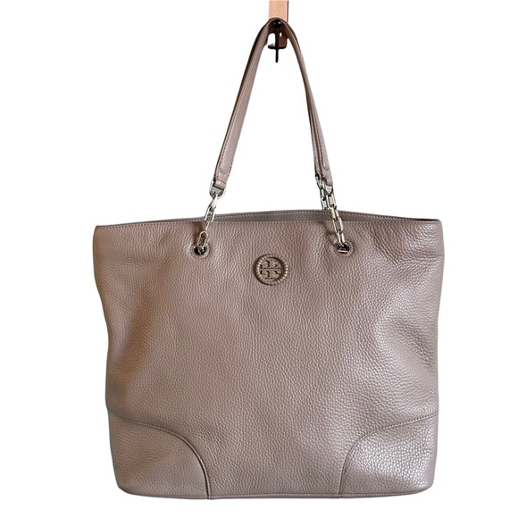 Tory Burch Handbags - Tory Burch Whipstitch Logo Tote